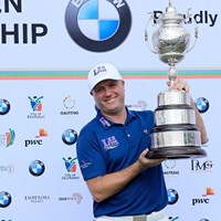 ツアー2勝目を挙げたグレーム・ストーム（David Cannon/Getty Images） 2017年 BMW南アフリカオープン 最終日 グレーム・ストーム