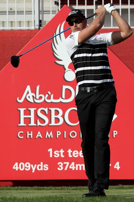 2017年 アブダビHSBCゴルフ選手権 事前 ヘンリック・ステンソン