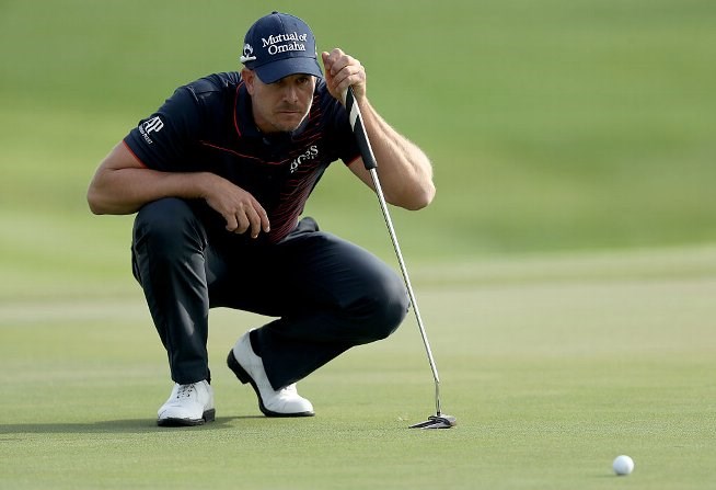2017年 アブダビHSBCゴルフ選手権 初日 ヘンリック・ステンソン