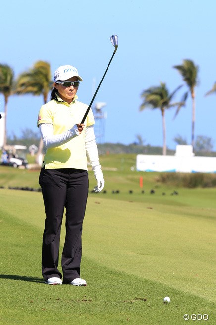 自分の課題に取組み続けている 2017年 ピュアシルク バハマ Lpgaクラシック 事前 上原彩子 フォトギャラリー Gdo