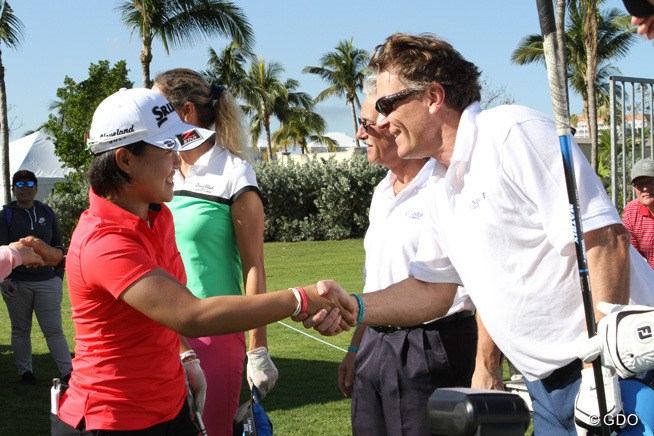 2017年 ピュアシルク バハマ LPGAクラシック 事前 畑岡奈紗