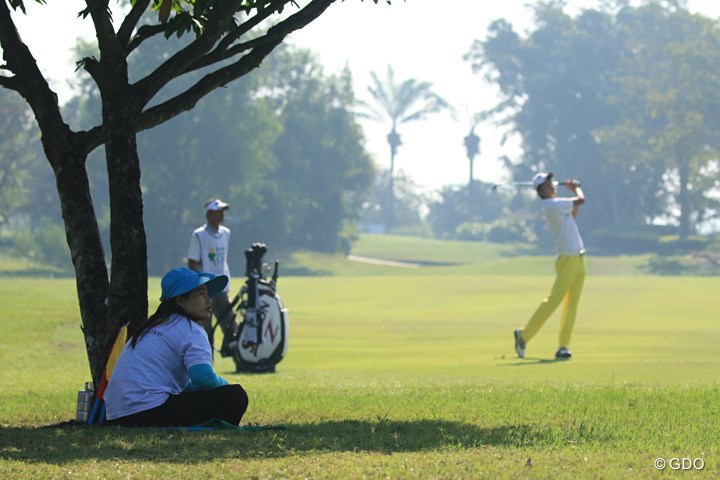 2017年 レオパレス21ミャンマーオープン 最終日 フォアキャディ