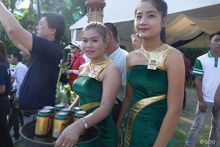 2017年 レオパレス21ミャンマーオープン 最終日 ミャンマービール