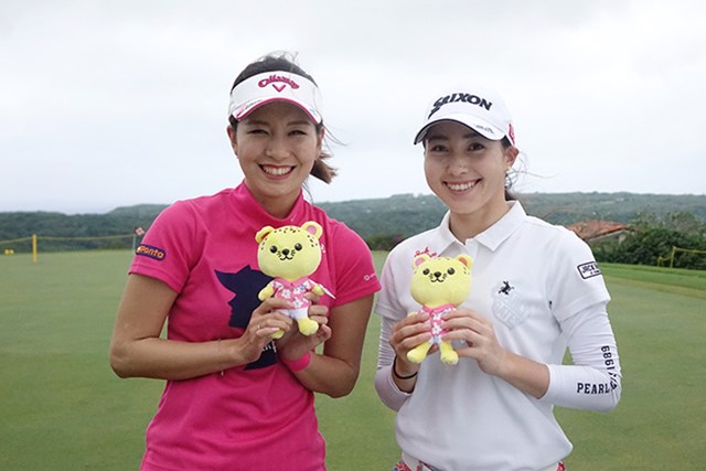 画像詳細 藤田光里 村田理沙 藤田光里 今年の目標は テレビに映りまくる Gdo ゴルフダイジェスト オンライン