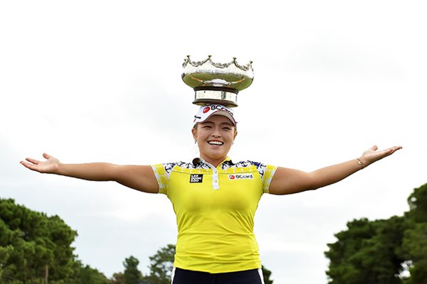 2017年 ISPSハンダ オーストラリア女子オープン 最終日 ジャン・ハナ ジャン・ハナが今季初勝利を遂げた(Daniel Kalisz/Getty Images)