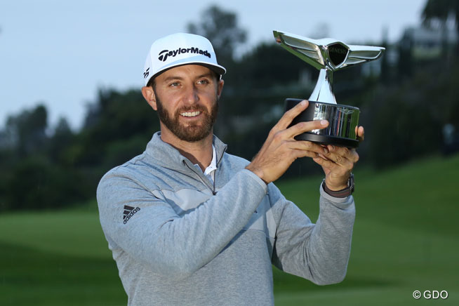 ダスティン・ジョンソンが今季初勝利で世界ランク1位に浮上 【2017年