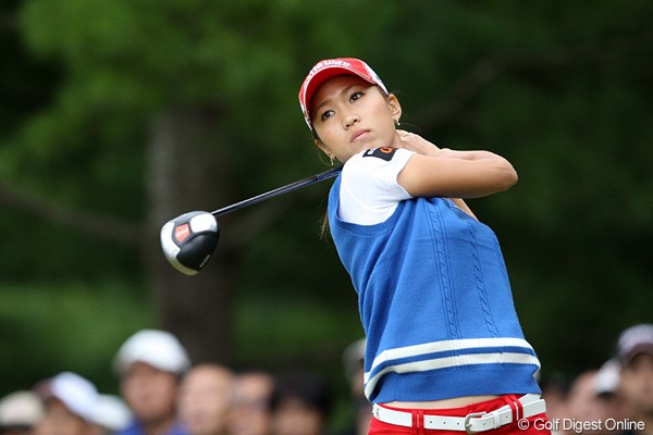 攻めのゴルフが裏目となり逆転優勝を逃した上田桃子