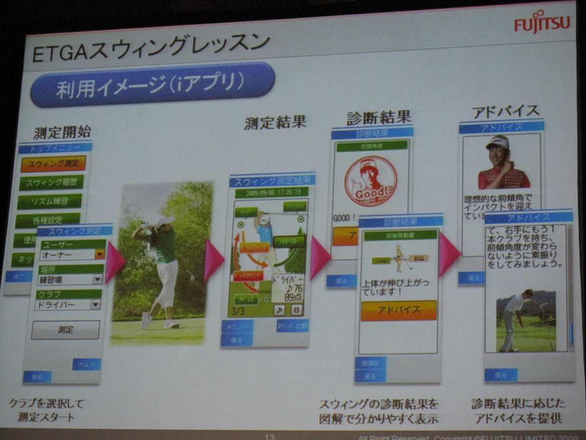 携帯電話が専属コーチに！ NO.7