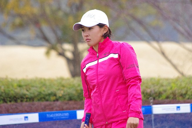 2017年 アクサレディスゴルフトーナメント in MIYAZAKI 事前 永井花奈