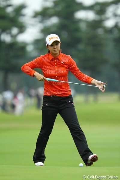2009年 日本女子オープン 初日 古閑美保