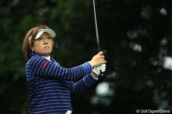 2009年 日本女子オープン 初日 福嶋晃子 短いラフは飛ばし屋向き。福嶋が勝つ条件は揃っている！？