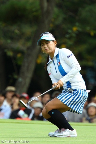 2009年 日本女子オープン最終日 横峯さくら