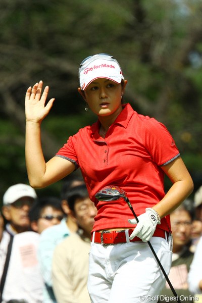 2009年 日本女子オープン最終日 諸見里しのぶ