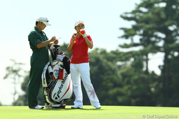 2009年 日本女子オープン最終日 諸見里しのぶ