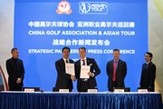 アジアンツアーと中国ゴルフ協会