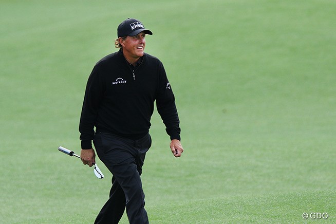 2017年 マスターズ 初日 フィル・ミケルソン