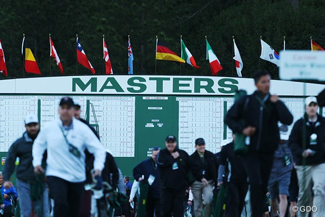 2017年 マスターズ 初日 パトロン