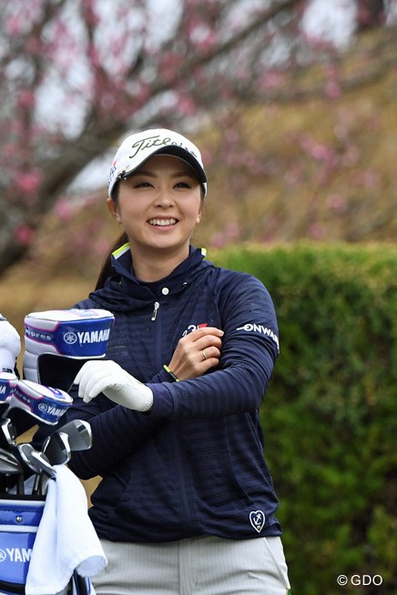 2017年 スタジオアリス女子オープン 初日 菊地絵理香