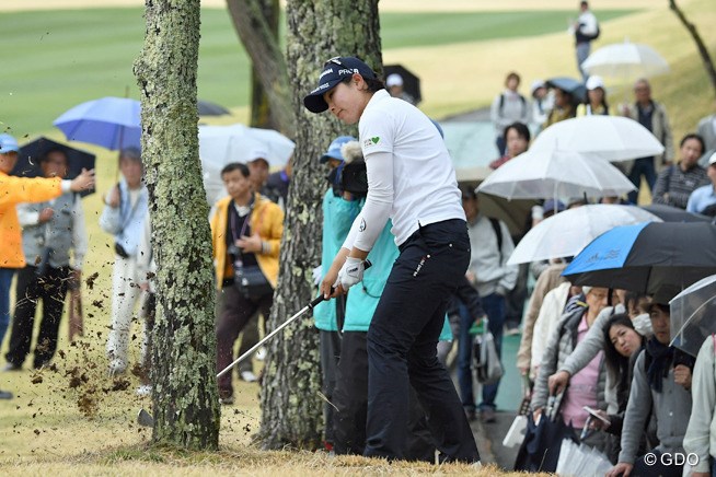 2017年 スタジオアリス女子オープン 初日 森田理香子