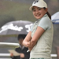 2勝目に王手の曽田。あすは逃げ切りを図る（大会提供） 2017年 Hanasaka Ladies Yanmar Golf Tournament 2日目 曽田千春