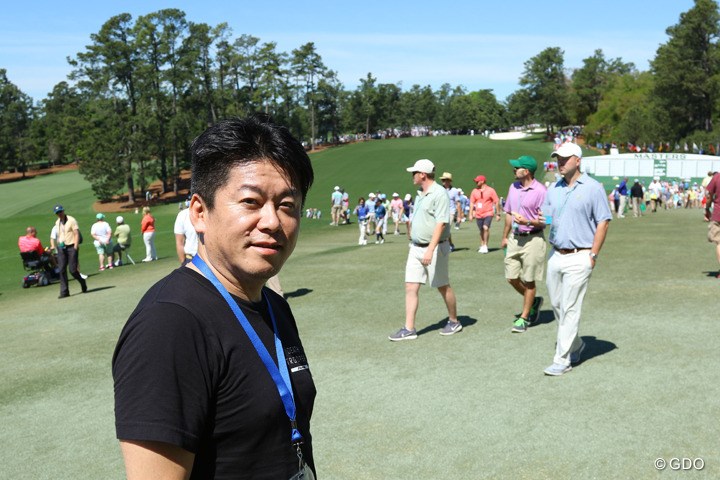 来て、見て、感じた！ホリエモンの“生”マスターズ観戦記PGAツアー 米国男子｜GDO ゴルフダイジェスト・オンライン