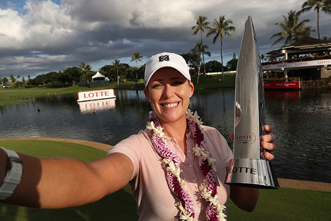 2017年 ロッテ選手権 最終日 クリスティ・カー