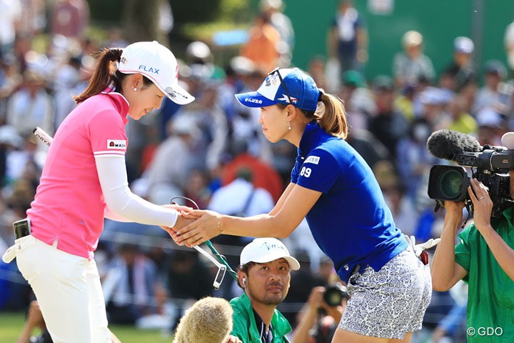 2017年 KKT杯バンテリンレディスオープン 最終日 西山ゆかり