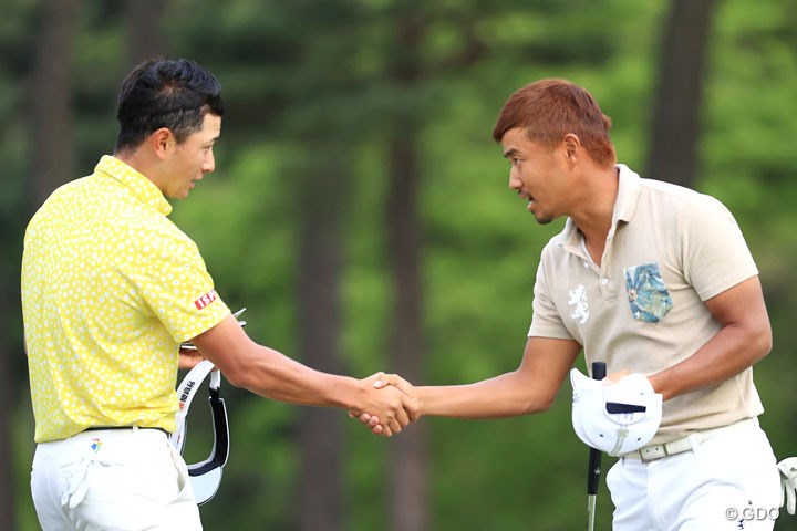2017年 パナソニックオープンゴルフチャンピオンシップ 初日 小平智 片岡大育