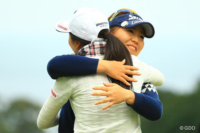 2017年 フジサンケイレディスクラシック 2日目 吉田弓美子