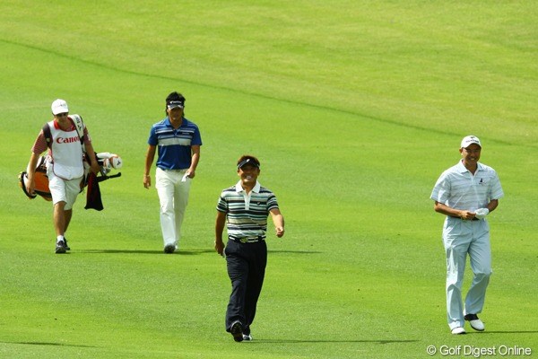 2009年 キヤノンオープン2日目 丸山茂樹＆宮本勝昌＆横尾要