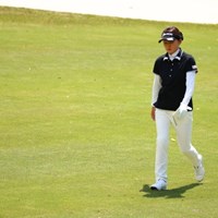北田さんが久しぶりに来ただ。 2017年 サイバーエージェント レディスゴルフトーナメント 初日 北田瑠衣