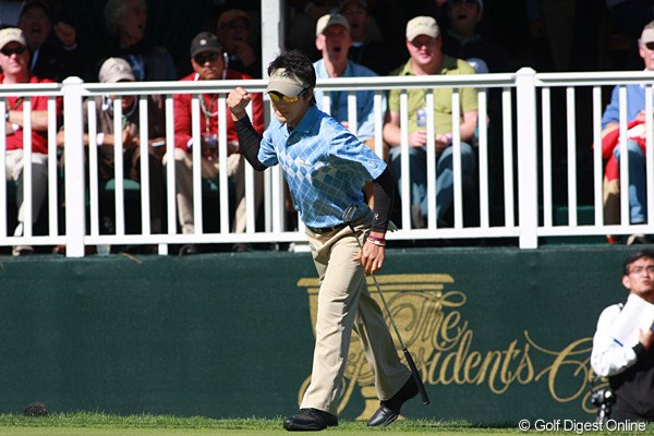 プレジデンツカップ2日目／石川遼