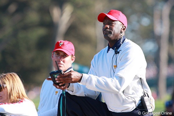 2009年 ザ・プレジデンツカップ2日目マイケル・ジョーダン