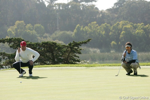 2009年 ザ・プレジデンツカップ2日目K.ペリー＆石川遼