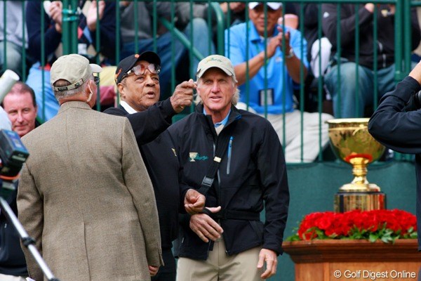 2009年 ザ・プレジデンツカップ2日目ウィリー・メイズ