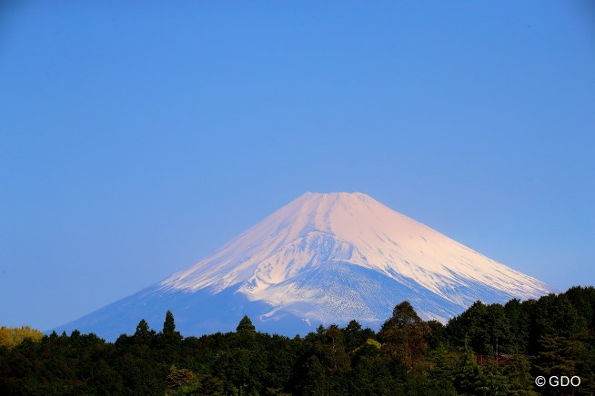 2017年 サイバーエージェント レディスゴルフトーナメント 最終日 富士山