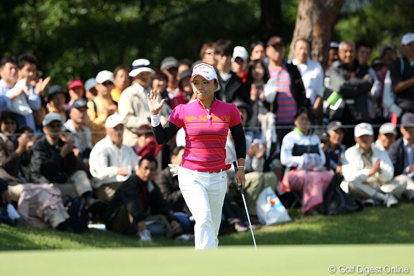 2009年 SANKYOレディースオープン 2日目 有村智恵