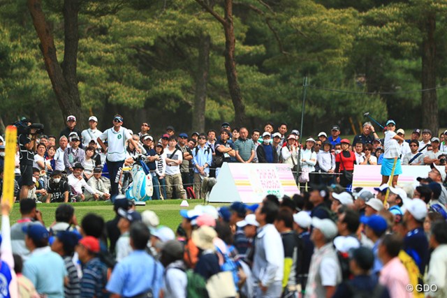 アン シネ効果 大会史上最多のギャラリー数を記録 国内女子ツアー Lpga Gdo ゴルフダイジェスト オンライン