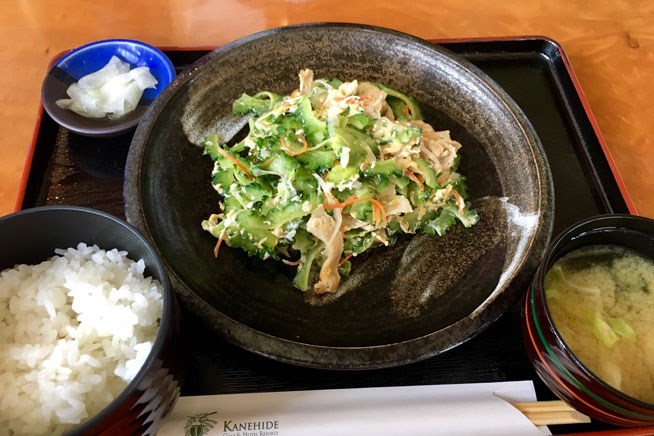 2017年 日本プロ選手権 日清カップヌードル杯 事前 ゴーヤチャンプル定食