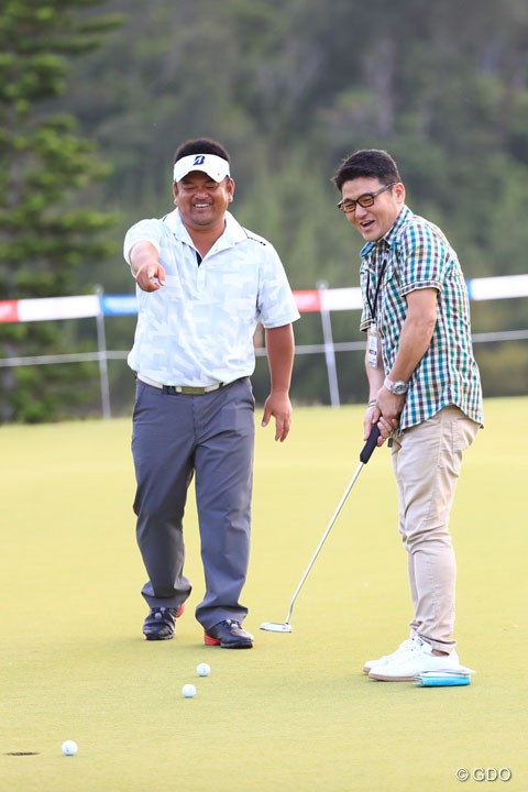 2017年 日本プロ選手権 日清カップヌードル杯 初日 宮里聖志＆丸山茂樹