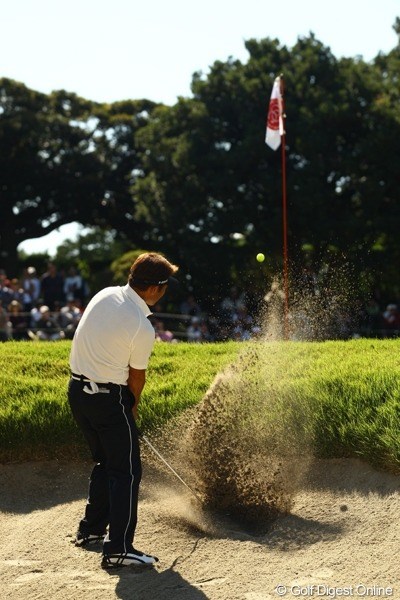 2009年 キヤノンオープン最終日 丸山茂樹
