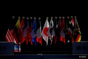 2017年 トヨタジュニアゴルフワールドカップ 記者会見 出場国国旗