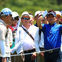 昨日まで試合に出てた人が次の日からは観戦ツアー 2017年 関西オープンゴルフ選手権競技 3日目 田中秀道
