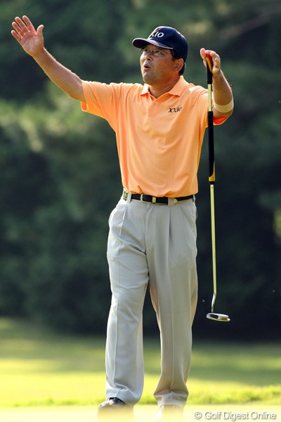 2009年 日本オープンゴルフ選手権競技 初日 中嶋常幸 随所に巧者のゴルフを魅せつけた中嶋常幸