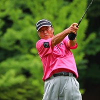 尾崎将司はホールアウト後、宮里藍の引退についてコメントした 2017年 日本ゴルフツアー選手権 森ビルカップ Shishido Hills 初日 尾崎将司