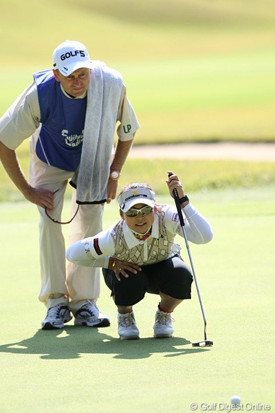 2009年 富士通レディース初日 馬場ゆかり