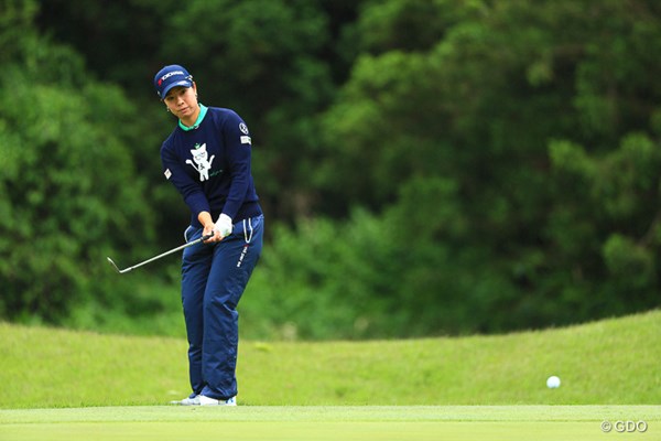 2017年 ヨネックスレディスゴルフトーナメント 2日目 森田理香子 要所では小技も冴え、3季ぶりのタイトルを圏内に捕らえた森田理香子