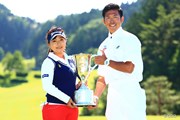 2017年 ヨネックスレディスゴルフトーナメント 最終日 青木瀬令奈＆大西翔太コーチ
