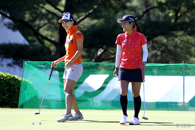 宮里藍「すごくうれしい」 盟友・上田桃子と7年ぶりの同組を歓迎