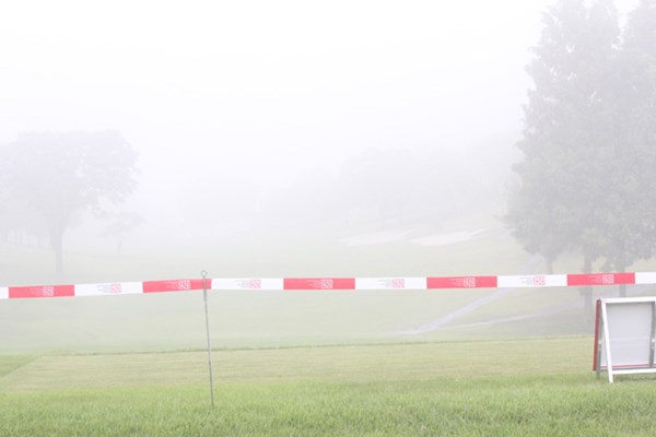 2017年 ISPSハンダグローバルチャレンジカップ 2日目 コース 「ISPSハンダグローバルチャレンジカップ」大会2日目は濃霧のため中止となり、36H短縮が決定した※画像：大会提供